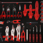 KS TOOLS Zangen-Satz in Schaumstoffeinlage, 34-tlg ( 821.0034 ) - Toolbrothers