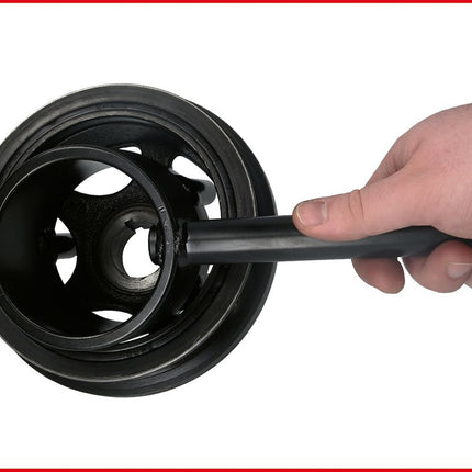 KS TOOLS Riemenscheiben-Gegenhalte-Schlüssel für Mercedes, 265 mm ( 911.1740 )