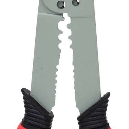 KS TOOLS Multifunktions-Crimpzange für isolierte und unisolierte Kabelschuhe, 220mm ( 115.1231 ) - Toolbrothers