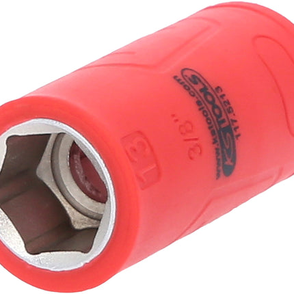 KS TOOLS 3/8" Isolierte Stecknuss, 13mm ( 117.5213 ) - Toolbrothers