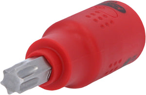KS TOOLS 3/8" Isolierte Bit-Stecknuss Torx, T50, 60mm ( 118.3818 )