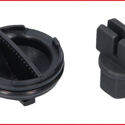 KS TOOLS 3/8" Öldienst-Spezialprofil-Satz für Kunststoff-Ölablassschrauben, 9-tlg ( 150.1040 ) - Toolbrothers