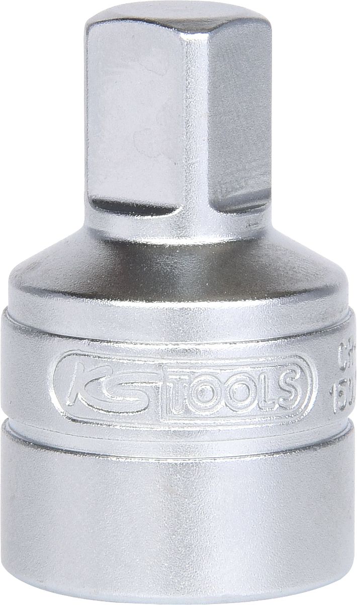 KS TOOLS 3/8" Öldienst-Bit-Stecknuss für Innenvierkant-Schrauben mit Magnet, 8 mm ( 150.1416 ) - Toolbrothers