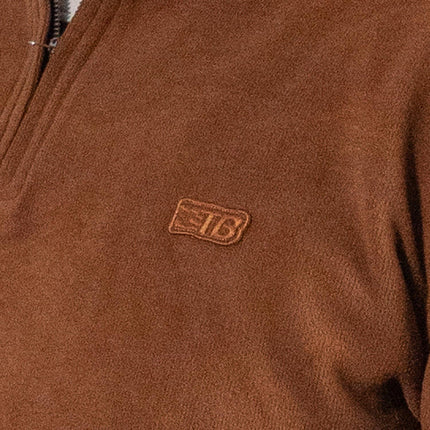 Sudadera con cremallera de un cuarto de Toolbrothers - Ajuste informal