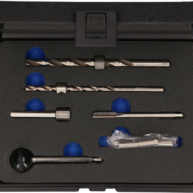 KS TOOLS Injektor-Befestigungsschrauben-Reparatur-Satz für Mercedes CDI, 9-tlg ( 405.0800 ) - Toolbrothers