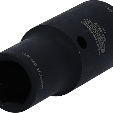 KS TOOLS 1/2" Spezial-Alu-Felgen 2 in 1 Kraft-Stecknuss, 17,5 / 22,5 mm ( 515.0899 ) - Toolbrothers