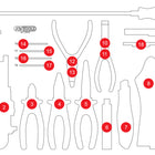 KS TOOLS Leere Schaumstoffeinlage zu 811 0045 811 0045 97  1 - toolbrothers