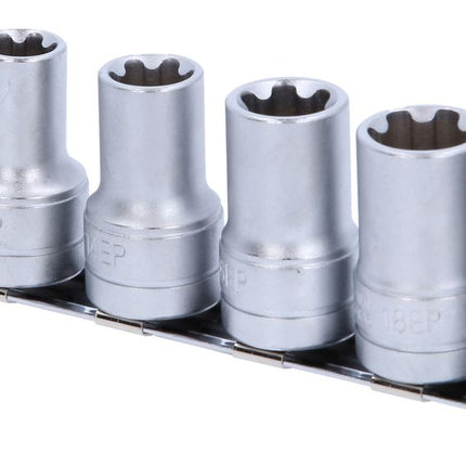 KS TOOLS 3/8" Torx-E-Plus Stecknuss-Satz, 6-tlg, EPL10-EPL20 ( 911.3130 ) - Toolbrothers