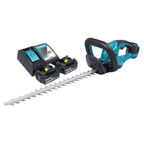 Tagliasiepi a batteria Makita DUH 507 RM2 18 V 50 cm + 2x batteria 4,0 Ah + caricabatterie