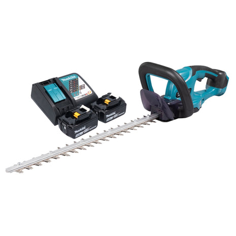 Tagliasiepi a batteria Makita DUH 507 RT2 18 V 50 cm + 2x batteria 5,0 Ah + caricabatterie