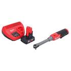 Milwaukee M12 FHIR38LR-601 Clé à cliquet grande vitesse sans fil longue durée 12 V 47 Nm 3/8'' + 1x batterie 6,0 Ah + chargeur