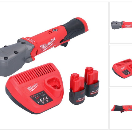 Milwaukee M12 FRAIWF38-252 akumulatorowy klucz udarowy 12 V 3/4" 270 Nm bezszczotkowy + 2x akumulator 2,5 Ah + ładowarka
