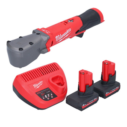 Milwaukee M12 FRAIWF38-502 Visseuse d'angle sans fil 12 V 3/4" 270 Nm Brushless + 2x batterie 5,0 Ah + chargeur