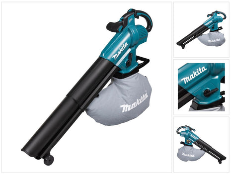 Makita DUB 187 Z Cordless leaf blower and leaf vacuum 18 V Brushless Solo - without battery, without charger