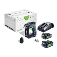 Collection image for: Akumulatorowa wiertarko-wkrętarka Festool CXS 12