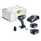 Festool TXS 12 2,5-Plus Akku Bohrschrauber 12 V 30 Nm Brushless ( 576873 ) + 2x Akku 2,5 Ah + Ladegerät + Systainer