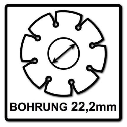 Bosch Standard do uniwersalnej diamentowej tarczy tnącej 125 x 22,23 mm 2 szt. ( 2x 2608615059 ) do betonu, stali-betonu, cegły, wapna i piaskowca
