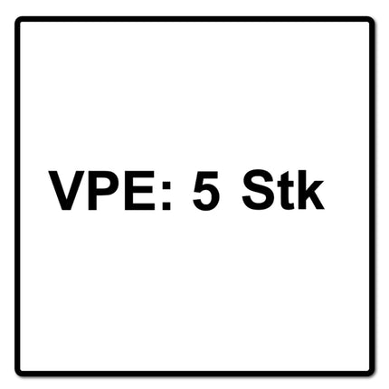Bosch Standard do uniwersalnej diamentowej tarczy tnącej 125 x 22,23 mm 5 szt. ( 5x 2608615059 ) do betonu, stali-betonu, cegły, wapna i piaskowca