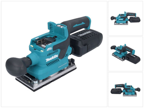 Makita DBO 382 Z Cordless orbital sander 18 V 93 x 185 mm Brushless Solo - without battery, without charger