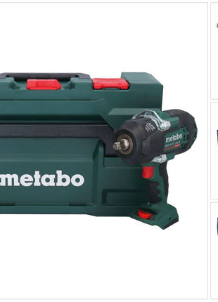 Metabo SSW 18 LTX 1450 BL Avvitatore a percussione a batteria 18 V 1450 Nm Brushless ( 602401840 ) + metaBOX - senza batteria, senza caricabatterie