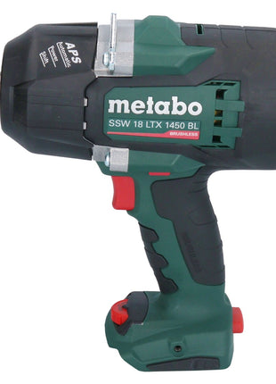 Metabo SSW 18 LTX 1450 BL Visseuse à choc sans fil 18 V 1450 Nm Brushless ( 602401840 ) + metaBOX - sans batterie, sans chargeur