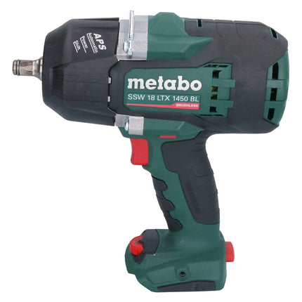 Metabo SSW 18 LTX 1450 BL Visseuse à choc sans fil 18 V 1450 Nm Brushless ( 602401840 ) + metaBOX - sans batterie, sans chargeur