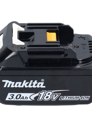 Makita battery set 5x BL 1830 B 18 V 3.0 Ah / 3000 mAh Li-Ion ( 5x 197599-5 ) with LED display - original, not a replica