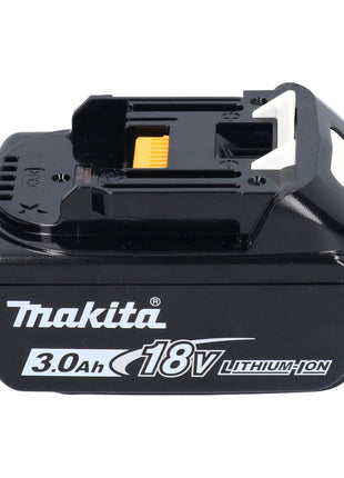 Makita battery set 5x BL 1830 B 18 V 3.0 Ah / 3000 mAh Li-Ion ( 5x 197599-5 ) with LED display - original, not a replica