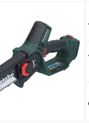 Sierra para madera a batería Metabo MS 18 LTX 15 18 V 15 cm 5 m/s Solo (600856850) - sin batería, sin cargador