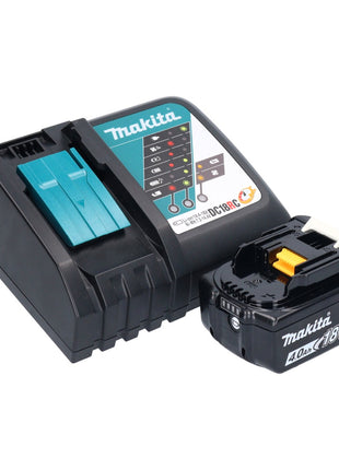 Makita DBO 382 RM1 Akumulatorowa szlifierka oscylacyjna 18 V 93 x 185 mm bezszczotkowa + 1x akumulator 4,0 Ah + ładowarka