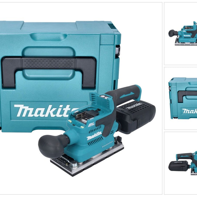 Makita DBO 382 ZJ cordless orbital sander 18 V 93 x 185 mm brushless + Makpac - without battery, without charger