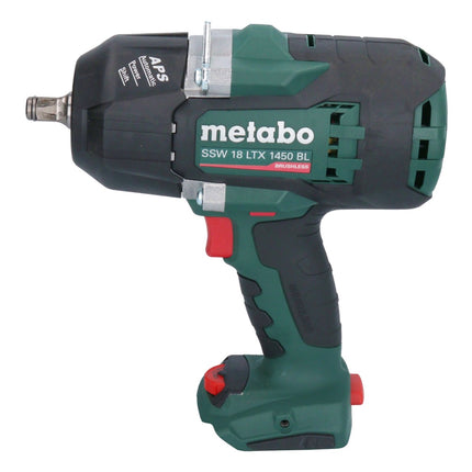 Metabo SSW 18 LTX 1450 BL 18 V 1450 Nm atornillador de impacto sin escobillas + 1x batería 4,0 Ah + metaBOX - sin cargador