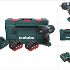 Metabo SSW 18 LTX 1450 BL Visseuse à choc sans fil 18 V 1450 Nm ( 602401810 ) Brushless + 2x batterie 8,0 Ah + chargeur + metaBOX