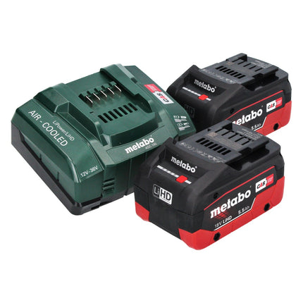 Metabo MS 18 LTX 15 podadora sin cable 18 V 15 cm 5 m/s + 2x batería recargable 5,5 Ah + cargador