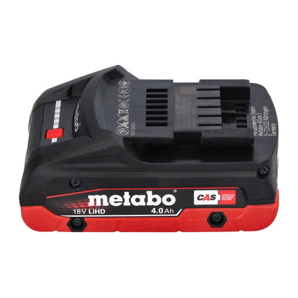 Metabo WVB 18 LTX BL 15-125 Quick cordless angle grinder 18 V 125 mm brushless + 1x rechargeable battery 4.0 Ah + metaBOX - without charger