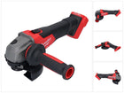 Milwaukee M18 FSAG125X-0 Smerigliatrice angolare a batteria 18 V 125 mm Brushless ( 4933478701 ) Solo - senza batteria, senza caricabatterie