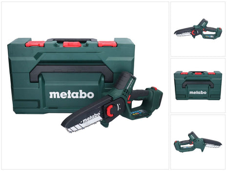 Sierra para madera a batería Metabo MS 18 LTX 15 18 V 15 cm 5 m/s + metaBOX (600856840) - sin batería, sin cargador