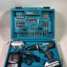 Makita HP 488 DAEX1 Akku Schlagbohrschrauber 18 V 42 Nm G Serie 2x Akku 2 0 Ah Ladegeraet Zubehoerset Koffer Unvollstaendig 1 - toolbrothers