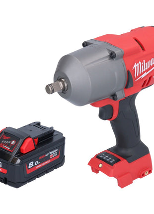 Milwaukee M18 FHIWF12-801 llave de impacto inalámbrica 18 V 1356 Nm 1/2" sin escobillas + 1x batería 8,0 Ah - sin cargador