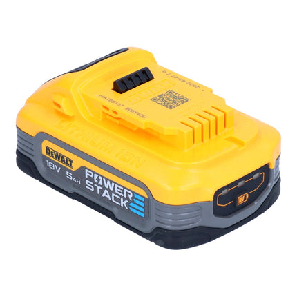 DeWalt Kit batterie DCBP 518 H2 2x batterie Powerstack 18 V 5,0 Ah / 5000 mAh XR Li-Ion - avec indicateur de charge