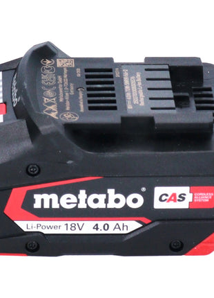 Sierra para madera a batería Metabo MS 18 LTX 15 18 V 15 cm 5 m/s + 1x batería 4,0 Ah + metaBOX - sin cargador