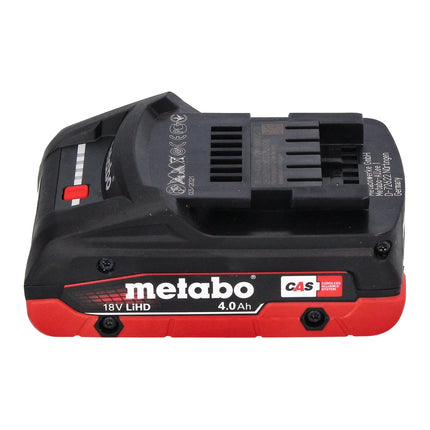 Metabo MS 18 LTX 15 podadora sin cable 18 V 15 cm 5 m/s + 1x batería recargable 4,0 Ah + metaBOX - sin cargador