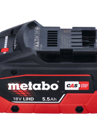 Sierra para madera a batería Metabo MS 18 LTX 15 18 V 15 cm 5 m/s + 1x batería 5,5 Ah + metaBOX - sin cargador