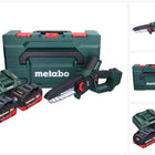 Metabo MS 18 LTX 15 outil sans fil 18 V 15 cm 5 m/s + 2x batterie 5,5 Ah + chargeur + metaBOX