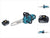 Makita DUC 357 FX2 Trononneuse d'elagage sans fil 18 V 35 cm 7,7 m/s Brushless + 1x batterie 3,0 Ah - sans kit chargeur