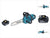 Makita DUC 357 MX2 Cordless chainsaw 18 V 35 cm 7.7 m/s Brushless + 1x battery 4.0 Ah - without charger