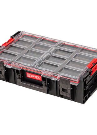 Qbrick System ONE Organiser 2XL 2.0 MFI stackable 582 x 387 x 172 mm 19.5 l IP66 with foam insert