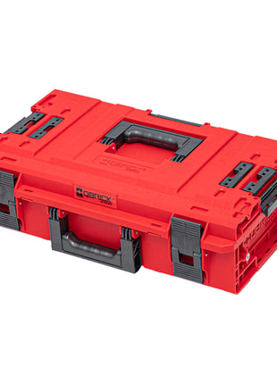 Qbrick System ONE 200 2.0 Vario RED ULTRA HD Custom Mallette à outils modulaire Organiseur 585 x 385 x 190 mm 15,4 l empilable IP66