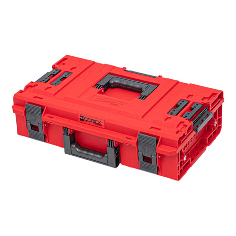 Qbrick System ONE 200 2.0 Vario RED ULTRA HD Custom Mallette à outils modulaire Organiseur 585 x 385 x 190 mm 15,4 l empilable IP66