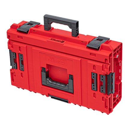 Qbrick System ONE 200 2.0 Vario RED ULTRA HD Valigia portautensili personalizzata organizzatore modulare 585 x 385 x 190 mm 15,4 l impilabile IP66